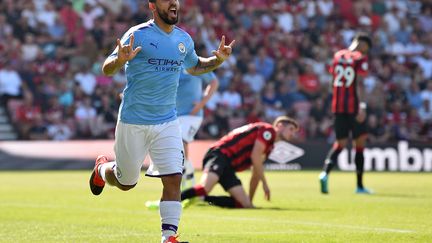 Sergio Aguëro auteur d'un doublé contre Bournemouth  (GLYN KIRK / AFP)