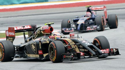 Pastor Maldonado (Lotus)  (ROSLAN RAHMAN / AFP)