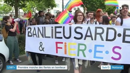 LGBT+ : la marche des fiertés a quitté Paris pour colorer Saint-Denis