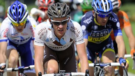 Le coureur d'AG2R-La Mondiale, Maxime Bouet