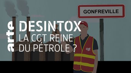 Désintox. Non, la CGT de la raffinerie de TotalEnergies de Gonfreville n'a pas obtenu une hausse de salaire supérieure à celle négociée par la CFDT et la CGC (arte/2P2L)