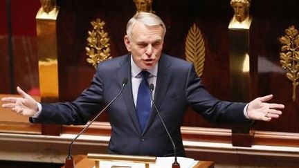 Jean-Marc Ayrault lors de son discours de politique générale (3 juillet 2012) (AFP)