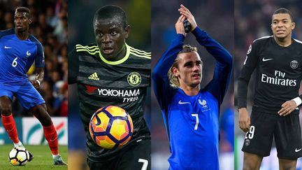 Pogba, Kanté, Griezmann et Mbappé, les futurs Ballons d'Or ?