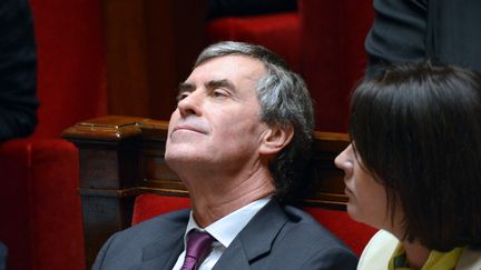 J&eacute;r&ocirc;me Cahuzac, ministre du Budget, le 16 octobre 2012 &agrave; l'Assembl&eacute;e nationale, &agrave; Paris.&nbsp; (FRED DUFOUR / AFP)