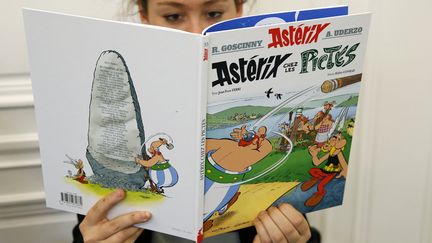 "Astérix chez les Pictes" : sortie le jeudi 24 octobre 2013 chez les éditions Albert René
 (Patrick Kovarik / AFP)