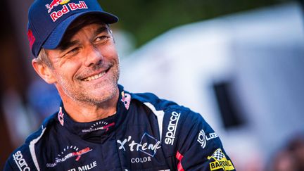 Sébastien Loeb lors du Rallye du Mont-Blanc, à Morzine, le 4 septembre 2021. (BASTIEN ROUX / DPPI)