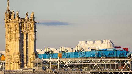 La Tour Saint-Jacques, dans le IVème arrondissement de Paris
 (GARDEL BERTRAND / HEMIS.FR)