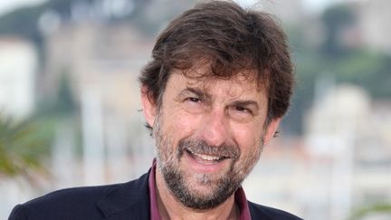 L'acteur et r&eacute;alisateur italien Nanni Moretti, venu pr&eacute;senter "Habemus Papam" lors du 64e Festival de Cannes, le 13 mai 2011. (VALERY HACHE / AFP)