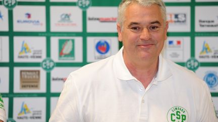 Philippe Hervé, nouveau coach du CSP Limoges (THOMAS JOUHANNAUD / MAXPPP)