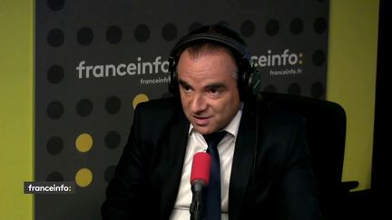 Pascal de Lima, chef économiste d’Harwell Management, invité de franceinfo dimanche 2 septembre. (RADIO FRANCE)