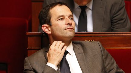 Benoît Hamon, le 9 juin 2015, à l'Assemblée nationale.&nbsp; (CHARLES PLATIAU / REUTERS)