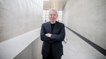 David Chipperfield, architecte de la James Simon Gallery, à Berlin, le 10 juillet 2019. (CHRISTOPH SOEDER / DPA)