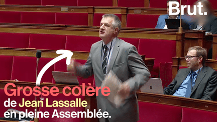 VIDEO. Quand Jean Lassalle s’énerve et quitte l’Assemblée nationale en plein débat (BRUT)