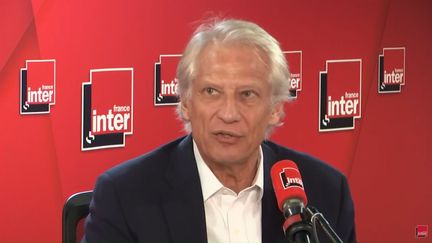 Emmanuel de Villepin, le 25 février 2019. (FRANCE INTER / RADIO FRANCE)