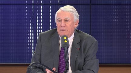 Claude Goasguen, député LR de Paris était l’invité du "8h30 franceinfo" (FRANCEINFO / RADIOFRANCE)