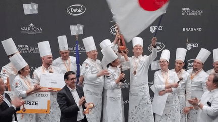 Coupe du monde de pâtisserie : les Japonais remportent la compétition (Capture France 2)