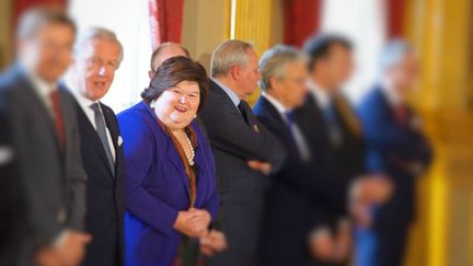  (La nouvelle ministre belge de la Santé publique et des affaires sociales Maggie de Block © Maxppp)