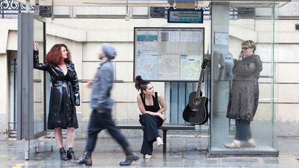 Sandrine Brunner, Kristina Chaumont et Carole Anderson, &quot;Dans l&#039;Autobus&quot; jusqu&#039;au 25 août au Lucernaire
 (Christelle Glemet)