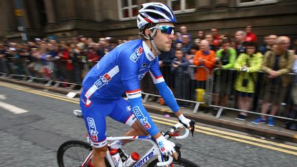 Thibaut Pinot au départ du Tour 2014, à Leeds