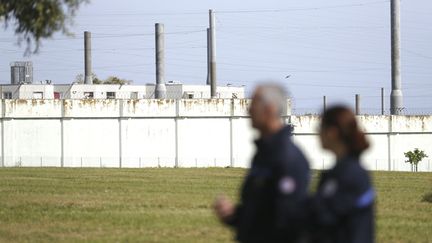 La prison de Borgo, près de Bastia (Corse), le 13 avril 2022.&nbsp; (PASCAL POCHARD-CASABIANCA / AFP)