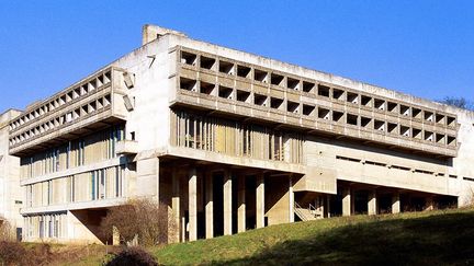 Edifié en 1953 par Le Corbusier, le couvent de la tourette à Eveux est inscit au même titre que 17 oeuvres transnationales au Patrimoine mondial de l'Unesco 
 (PHOTOPQR/LE PROGRES)