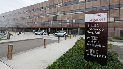 L'hôpital Nord Franche-Comté à Trévenans (Territoire-de-Belfort), le 3 octobre 2023. (CHRISTINE DUMAS / MAXPPP)