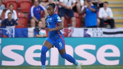 Marie-Antoinette Katoto lors de France-Italie durant le dernier Euro à Rotherham, le 10 juillet 2023. (JOSE BRETON / AFP)