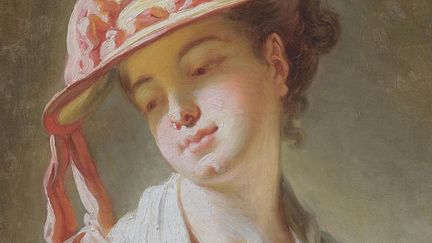 "Jeune fille au chapeau" de Jean-Honoré Fragonard. (DROUOT / BOISGIRARD-ANTONINI)