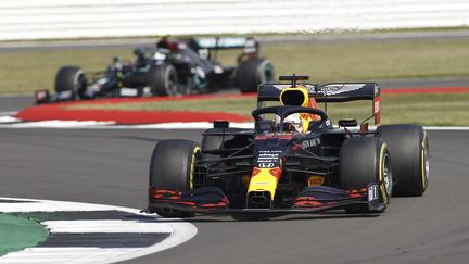 Max Vertsappen (Red Bull Racing), 2e du général après sa victoire à Silverstone, espère rester devant Valtteri Bottas (Mercedes-AMG Petronas). (ANDREW BOYERS / POOL / REUTERS POOL)