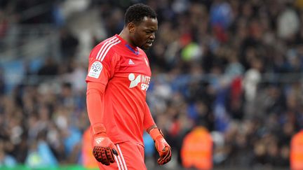 L'énorme déception de Steve Mandanda (Marseille) (NICOLAS VALLAURI / MAXPPP)