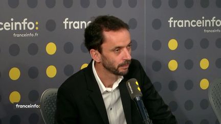 Luc Bronner, directeur de la rédaction du Monde. (FRANCEINFO / RADIOFRANCE)