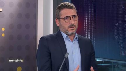 Matthieu Orphelin, député du Maine-et-Loire et candidat aux régionales en Pays de la Loire, invité du 18H50 franceinfo, mardi 6 avril 2021. (FRANCEINFO)