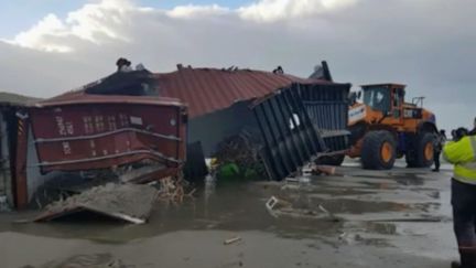 Mer du Nord : des conteneurs dangereux à la dérive