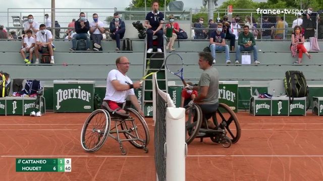 Tennis-Fauteuil : Stéphane Houdet domine son compatriote Frédéric Cattaneo