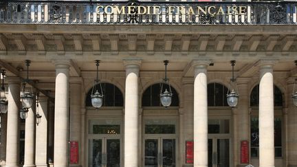 Le bâtiment de la Comédie française, site Richelieu à Paris.
 (Photo12 / Gilles Targat/ AFP)