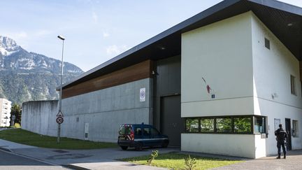 Une vue de la prison de Bonneville (Haute-Savoie), le 16 mai 2019. (ROMAIN LAFABREGUE / AFP)