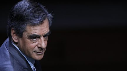 François Fillon le 22 mars, à la Maison de la radio. (MAXPPP)