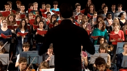 Choeur et orchestre inter-lycée de Besançon
 (France 3 / Culturebox)