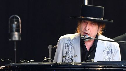 Bob Dylan à Hyde Park en juiler 2019 à Londres.&nbsp; (DAVE J HOGAN / GETTY IMAGES EUROPE)