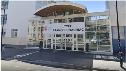 Le lycée François Mauriac à Bordeaux (Gironde). (CAPTURE ECRAN / GOOGLE STREET VIEW)