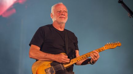 David Gilmour joue à Pula en Croatie le 12 septembre 2015. (BRIAN RASIC / WIREIMAGE)