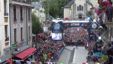 Le départ de la 15e édition de l'Ultra Trail du Mont-Blanc