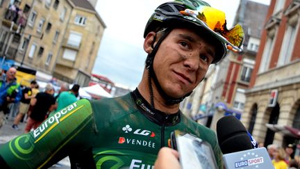 Bryan Coquard, à l'arrivée. (PICASA)