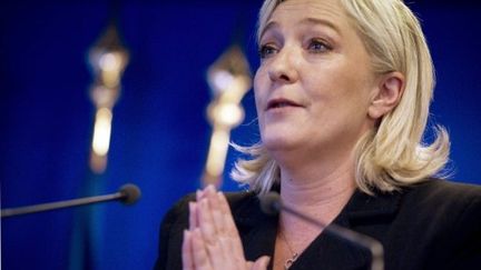 Marine Le Pen supplie les maires de lui donner leurs signatures (Joel Saget (AFP))