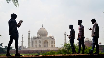 Le Taj Mahal a rouvert ses portes le lundi 21 septembre 2020 après six mois de fermeture en raison du Covid-19. (PAWAN SHARMA / AFP)