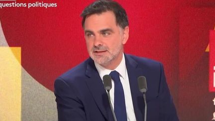 Laurent Saint-Martin, ministre du Budget et des Comptes publics, le 20 octobre 2024. (FRANCEINFO)