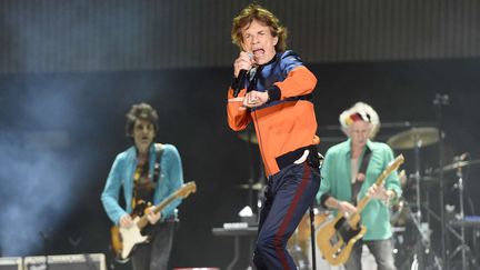 Les Rolling Stones sur scène au festival Desert Trip en 2016.
 (Chris Pizzello/AP/SIPA)