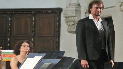 Le baryton Frédéric Cornille pendant le festival du Vigan 2012
 (Classictoulouse)