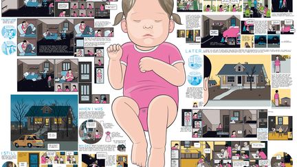 "Building stories - Daughter" (Chris Ware)