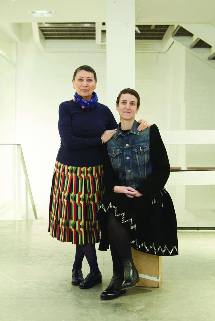 Sarah Andelman et Colette Roussaux (à gauche), fondatrice du concept-store parisien colette&nbsp; (K.Lawson_body)